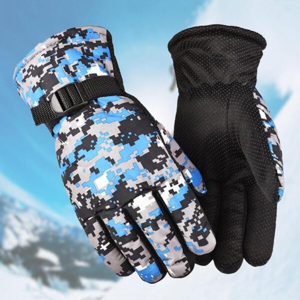 Windproof Warm Ski Gloves - Image 6