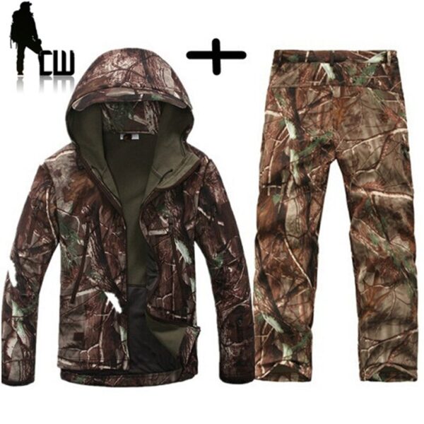 Camouflage Hunting Jacket & Pants Set