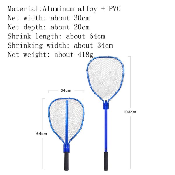 Fishing Net Aluminum Alloy Pole Retractable - Image 2