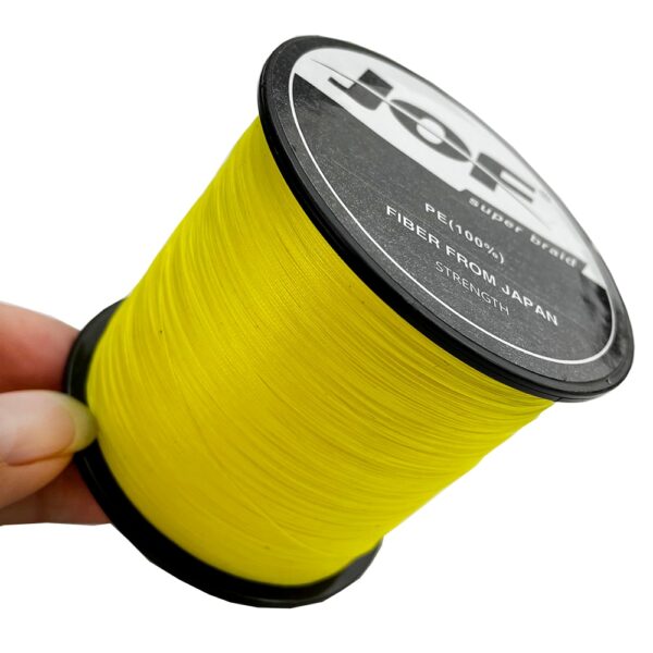 JOF 500M 300M 100M Multicolor PE Braided Wire 8/4 Strands Multifilament Japanese Fishing Line - Image 5