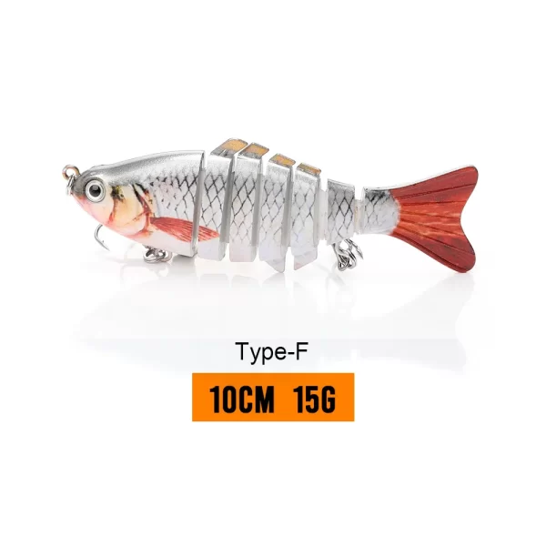 Realistic Jointed Crankbait Swimbait - Image 33