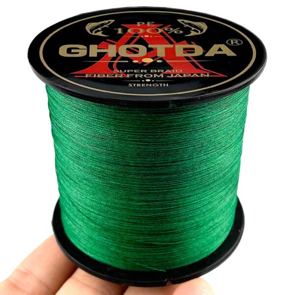 GHOTDA Braid Fishing line 300M 500M 1000M 4 Strands Multifilament - Image 6