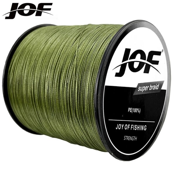 JOF 8 Strands 1000M 500M 300M 100M Multicolor Braided Fishing Line - Image 4