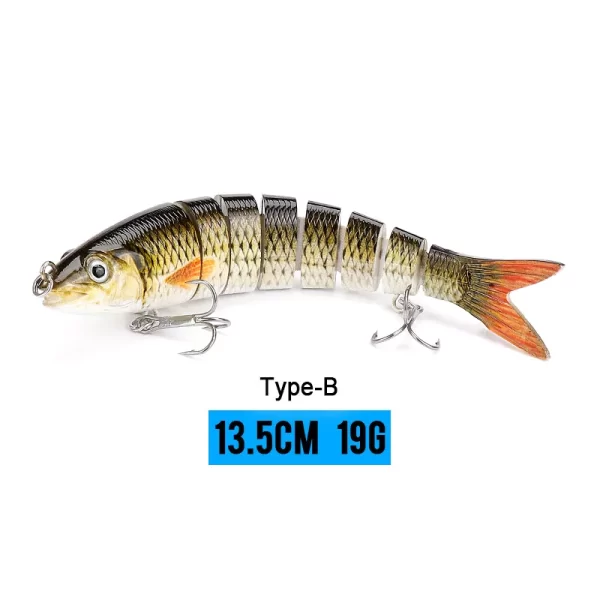 Realistic Jointed Crankbait Swimbait - Image 10