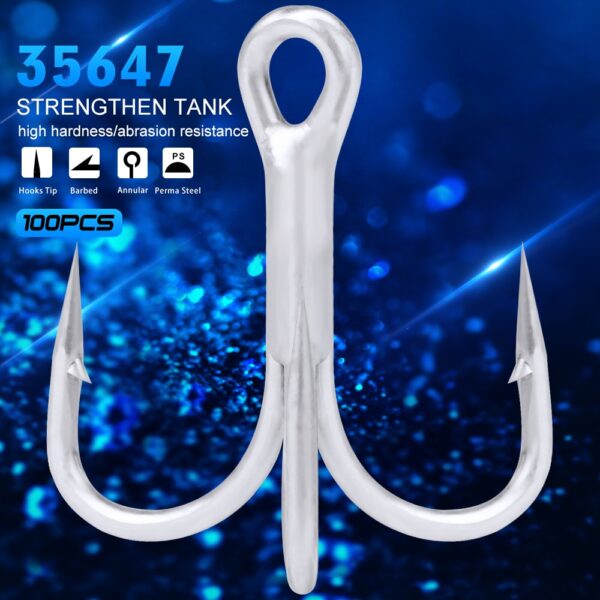 100Pcs High quality Super Sharp Anchor Hook