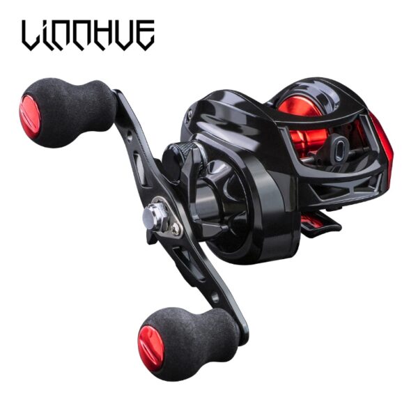 LINNHUE Baitcasting Reel 7.2:1 High Speed 8KG Max Drag