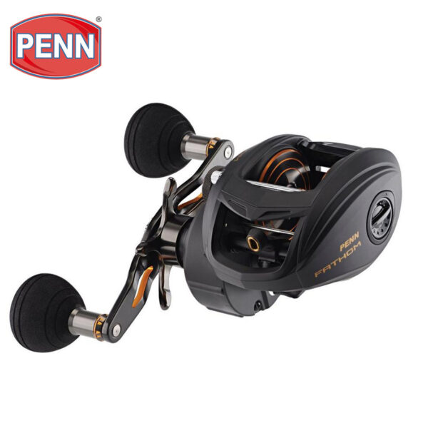 PENN Brand Fathom Baitcasting Fishing Reel FTH200LP FTH200LPHS FTH300LPHS 6+1BB Dual Action Casting Brake Low Profile Reel - Image 2