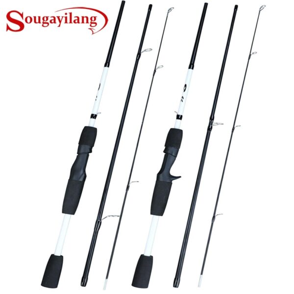 Sougayilang 3 Sections Carbon Fishing Rod