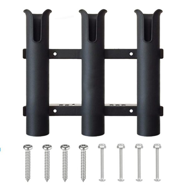 Multifunctional Vertical 3-Link Fishing Rod Holder - Image 6