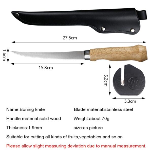 Stainless Steel Fishing Knife - Image 3