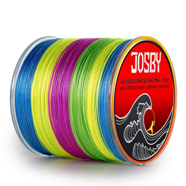 JOSBY 8 Strand Japan Super Strong PE Braided Fishing Line Multifilament - Image 3