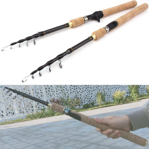 Telescopic Spinning Fishing Rod - Image 6