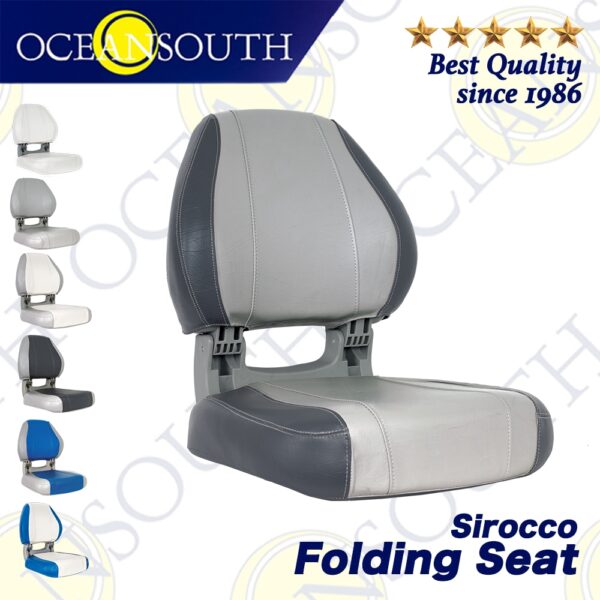 Oceansouth Sirocco Folding Boat Seat - Image 2