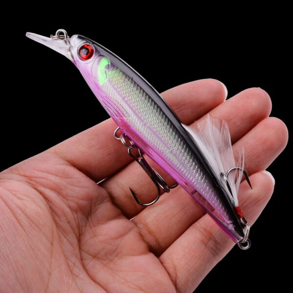 1PCS Laser Minnow Lure crankbait swimbait - Image 3