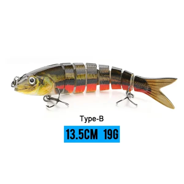 Realistic Jointed Crankbait Swimbait - Image 54