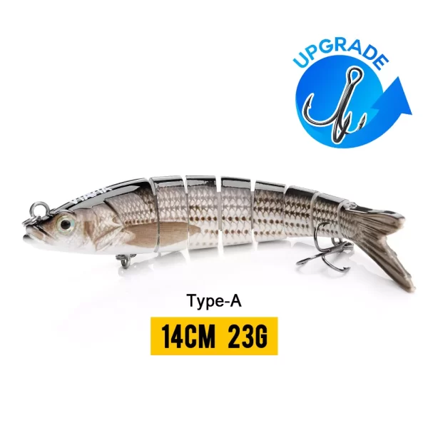 Realistic Jointed Crankbait Swimbait - Image 13