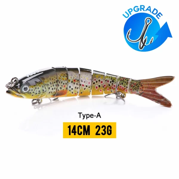 Realistic Jointed Crankbait Swimbait - Image 24