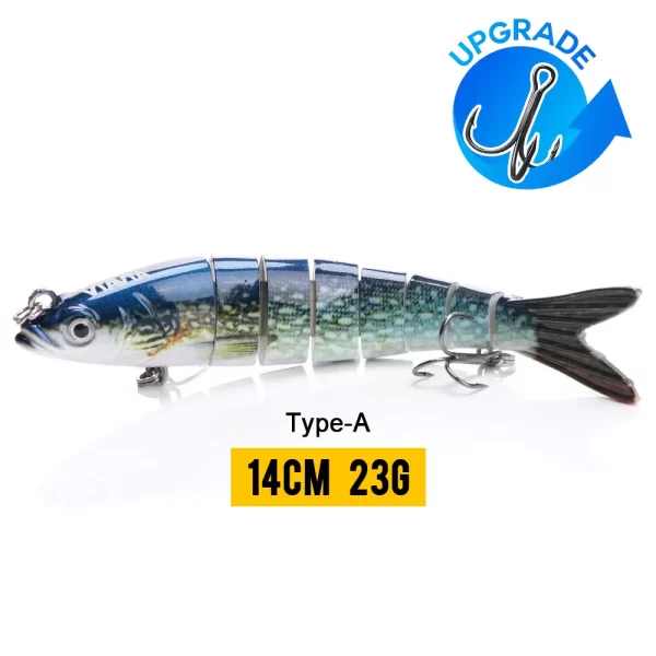 Realistic Jointed Crankbait Swimbait - Image 28