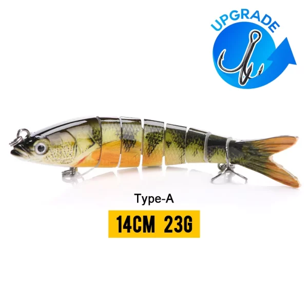 Realistic Jointed Crankbait Swimbait - Image 22