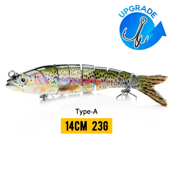 Realistic Jointed Crankbait Swimbait - Image 23