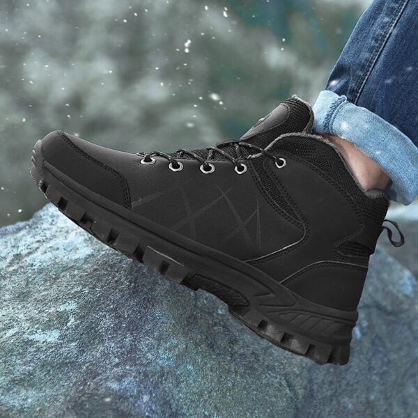 Waterproof Leather Hiking Boots - Image 4