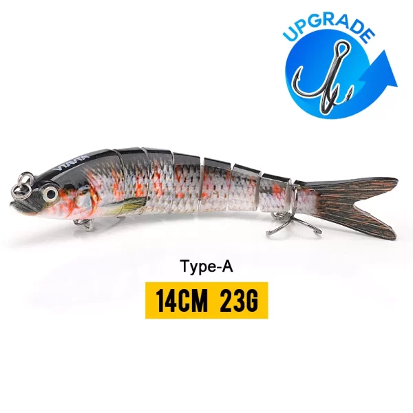 Realistic Jointed Crankbait Swimbait - Image 26