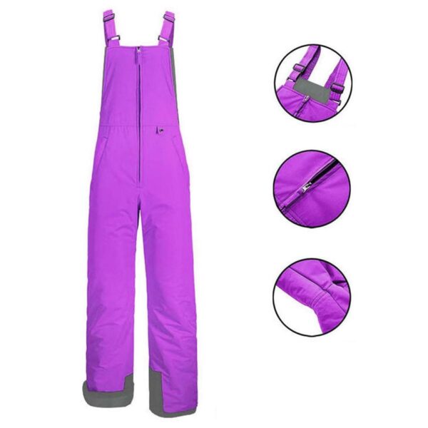 Durable Insulated Winter Overalls - Image 2