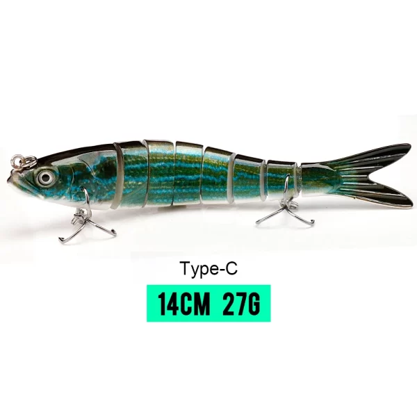 Realistic Jointed Crankbait Swimbait - Image 56