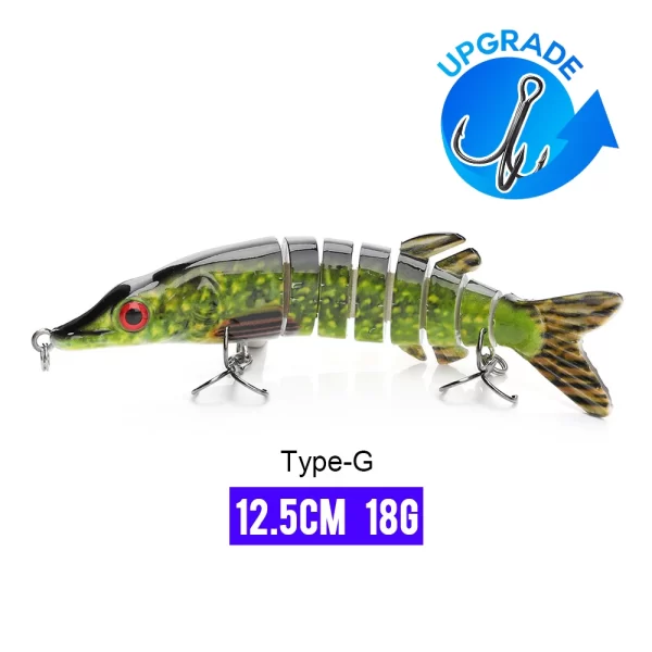 Realistic Jointed Crankbait Swimbait - Image 40