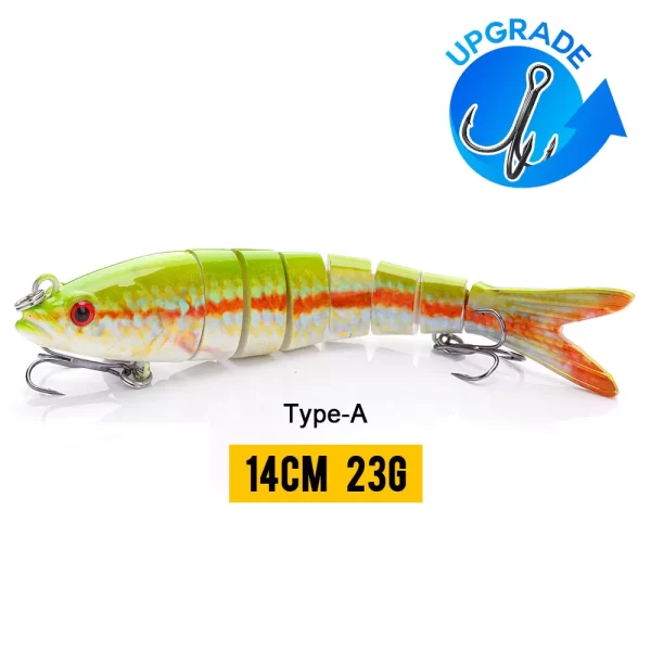 Realistic Jointed Crankbait Swimbait - Image 17