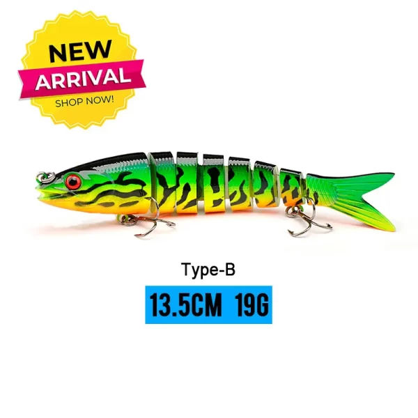 Realistic Jointed Crankbait Swimbait - Image 57