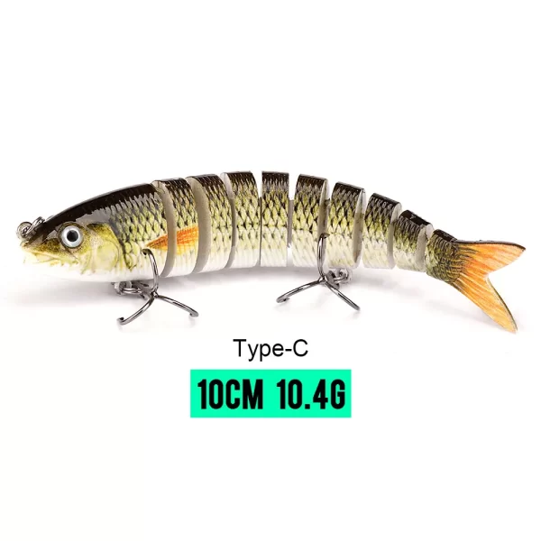 Realistic Jointed Crankbait Swimbait - Image 35