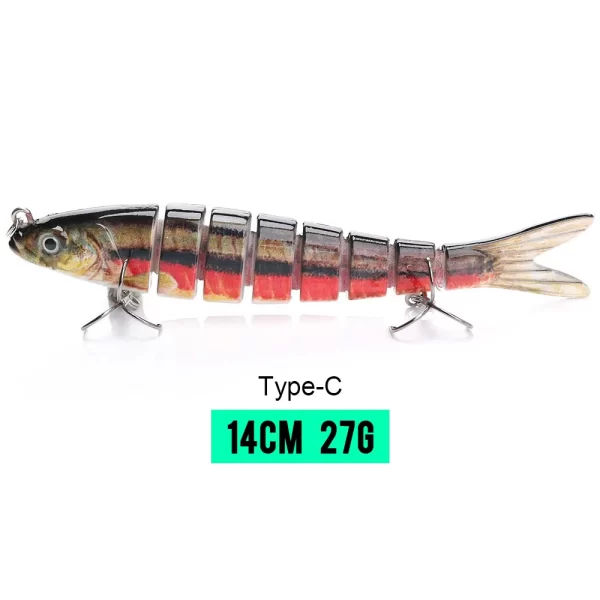 Realistic Jointed Crankbait Swimbait - Image 16