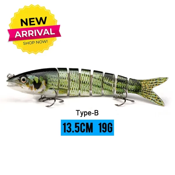 Realistic Jointed Crankbait Swimbait - Image 60