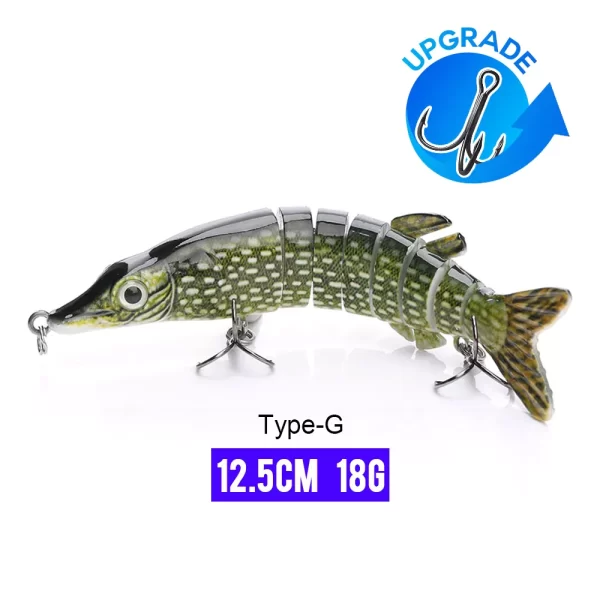 Realistic Jointed Crankbait Swimbait - Image 39