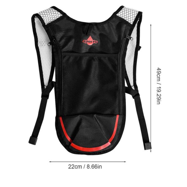 Lightweight Camelback Running Water Vest For Outdoor Trail Running Hiking Cycling Race Raving & Climbing - Image 7