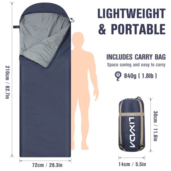 Lightweight Sleeping Bag with Stuff Sack - Image 2