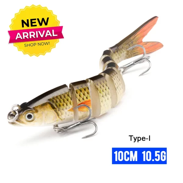 Realistic Jointed Crankbait Swimbait - Image 47