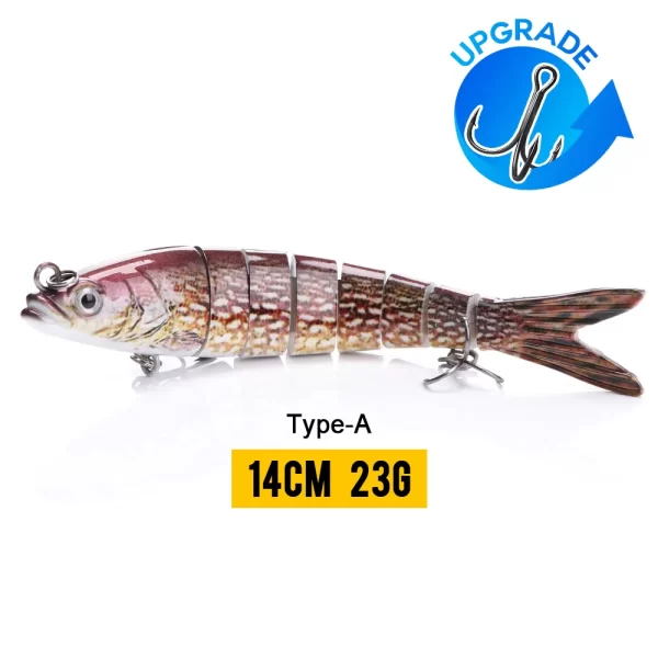 Realistic Jointed Crankbait Swimbait - Image 27