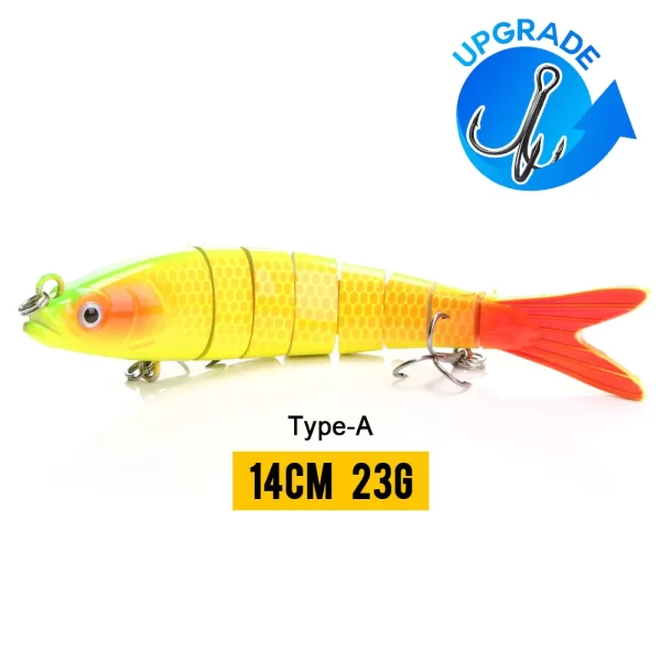 Realistic Jointed Crankbait Swimbait - Image 25