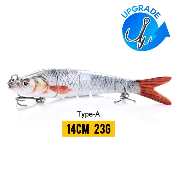 Realistic Jointed Crankbait Swimbait - Image 19