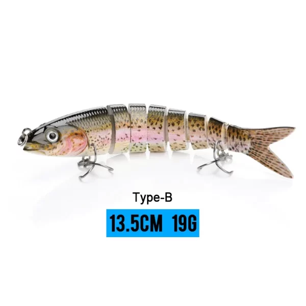 Realistic Jointed Crankbait Swimbait - Image 53