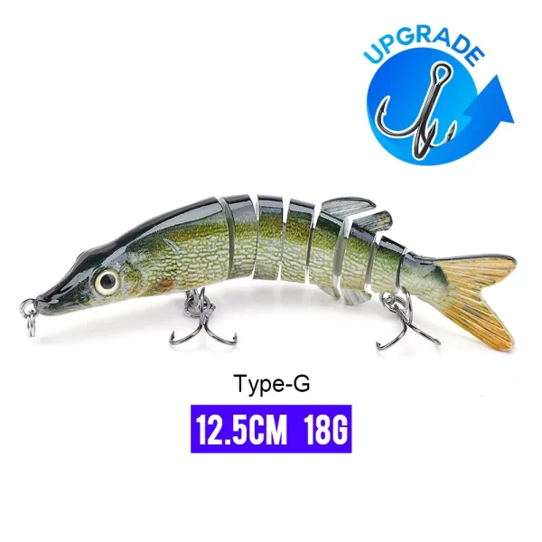 Realistic Jointed Crankbait Swimbait - Image 38