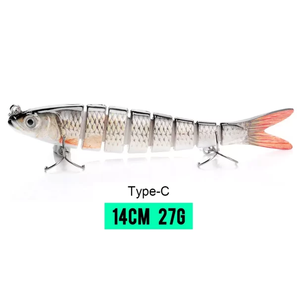 Realistic Jointed Crankbait Swimbait - Image 15