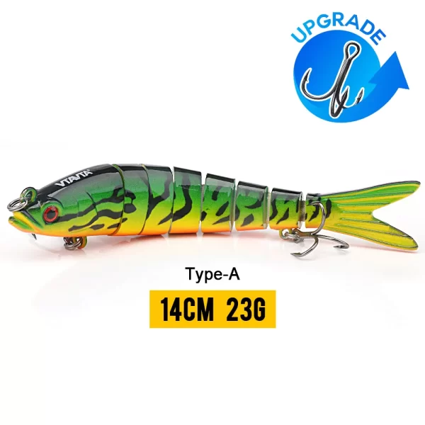 Realistic Jointed Crankbait Swimbait - Image 18