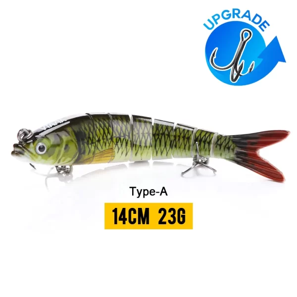 Realistic Jointed Crankbait Swimbait - Image 21