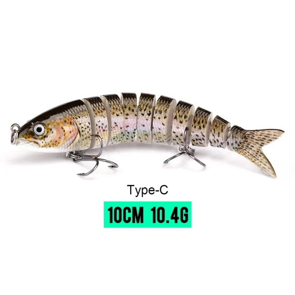 Realistic Jointed Crankbait Swimbait - Image 43