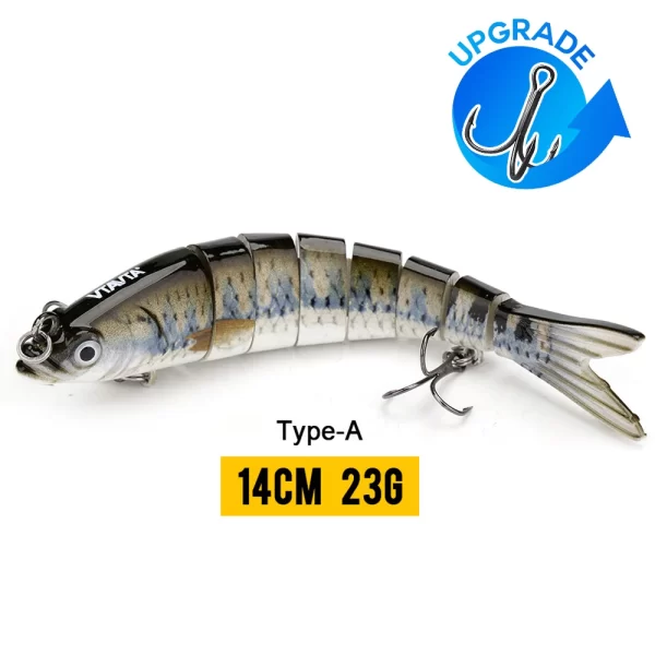 Realistic Jointed Crankbait Swimbait - Image 30