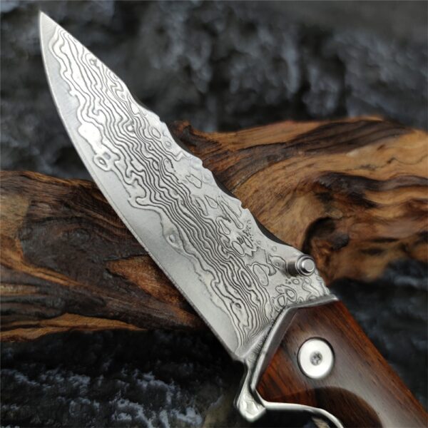 Steel 67 Layers Hunting Knife - Image 6