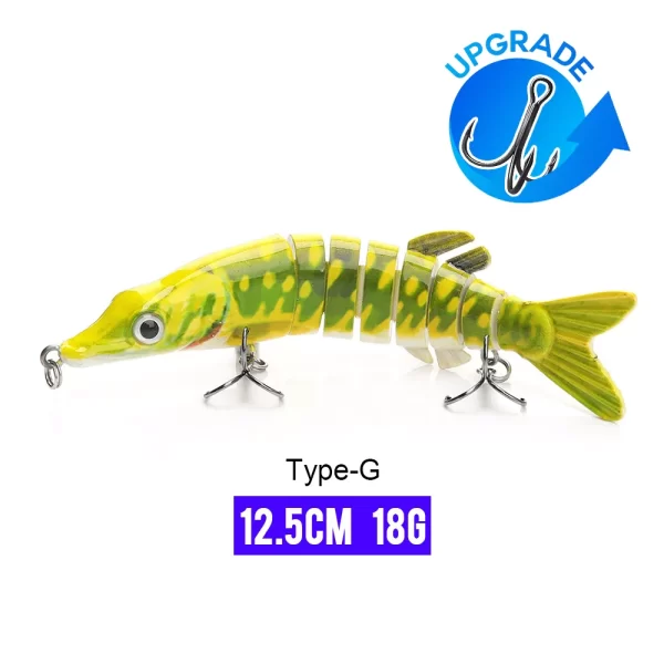 Realistic Jointed Crankbait Swimbait - Image 29